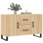Aparador de madera de ingeniería roble Sonoma 100x36x60 cm de vidaXL, Aparadores - Ref: Foro24-828199, Precio: 94,27 €, Descu...