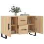 Aparador de madera de ingeniería roble Sonoma 100x36x60 cm de vidaXL, Aparadores - Ref: Foro24-828199, Precio: 94,27 €, Descu...