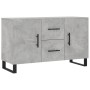 Aparador de madera de ingeniería gris hormigón 100x36x60 cm de vidaXL, Aparadores - Ref: Foro24-828200, Precio: 124,46 €, Des...