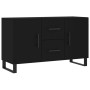 Aparador de madera de ingeniería negro 100x36x60 cm de vidaXL, Aparadores - Ref: Foro24-828197, Precio: 109,30 €, Descuento: %