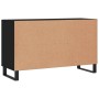 Aparador de madera de ingeniería negro 100x36x60 cm de vidaXL, Aparadores - Ref: Foro24-828197, Precio: 109,30 €, Descuento: %