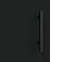 Aparador de madera de ingeniería negro 100x36x60 cm de vidaXL, Aparadores - Ref: Foro24-828197, Precio: 109,30 €, Descuento: %