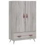Tall Sonoma gray engineered wood sideboard 69.5x31x115 cm by vidaXL, Sideboards - Ref: Foro24-828210, Price: 88,00 €, Discoun...