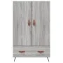Tall Sonoma gray engineered wood sideboard 69.5x31x115 cm by vidaXL, Sideboards - Ref: Foro24-828210, Price: 88,00 €, Discoun...
