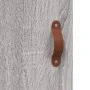 Tall Sonoma gray engineered wood sideboard 69.5x31x115 cm by vidaXL, Sideboards - Ref: Foro24-828210, Price: 88,00 €, Discoun...