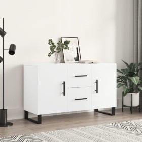 Aparador de madera de ingeniería blanco 100x36x60 cm de vidaXL, Aparadores - Ref: Foro24-828196, Precio: 92,09 €, Descuento: %