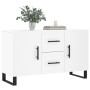 Aparador de madera de ingeniería blanco 100x36x60 cm de vidaXL, Aparadores - Ref: Foro24-828196, Precio: 92,09 €, Descuento: %