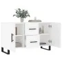 White engineered wood sideboard 100x36x60 cm by vidaXL, Sideboards - Ref: Foro24-828196, Price: 90,74 €, Discount: %