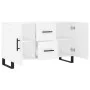 White engineered wood sideboard 100x36x60 cm by vidaXL, Sideboards - Ref: Foro24-828196, Price: 90,74 €, Discount: %