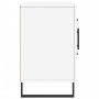 Aparador de madera de ingeniería blanco 100x36x60 cm de vidaXL, Aparadores - Ref: Foro24-828196, Precio: 92,09 €, Descuento: %