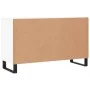 White engineered wood sideboard 100x36x60 cm by vidaXL, Sideboards - Ref: Foro24-828196, Price: 90,74 €, Discount: %