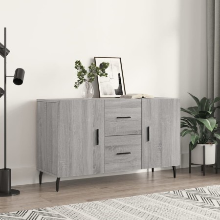 Aparador de madera de ingeniería gris Sonoma 100x36x60 cm de vidaXL, Aparadores - Ref: Foro24-828194, Precio: 104,91 €, Descu...
