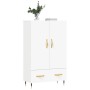 Aparador alto madera de ingeniería blanco 69,5x31x115 cm de vidaXL, Aparadores - Ref: Foro24-828212, Precio: 87,20 €, Descuen...