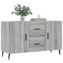 Aparador de madera de ingeniería gris Sonoma 100x36x60 cm de vidaXL, Aparadores - Ref: Foro24-828194, Precio: 104,91 €, Descu...