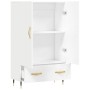 Aparador alto madera de ingeniería blanco 69,5x31x115 cm de vidaXL, Aparadores - Ref: Foro24-828212, Precio: 87,20 €, Descuen...
