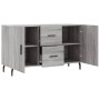 Aparador de madera de ingeniería gris Sonoma 100x36x60 cm de vidaXL, Aparadores - Ref: Foro24-828194, Precio: 104,91 €, Descu...
