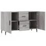 Sonoma gray engineered wood sideboard 100x36x60 cm by vidaXL, Sideboards - Ref: Foro24-828194, Price: 103,31 €, Discount: %