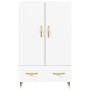Aparador alto madera de ingeniería blanco 69,5x31x115 cm de vidaXL, Aparadores - Ref: Foro24-828212, Precio: 87,20 €, Descuen...