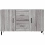 Aparador de madera de ingeniería gris Sonoma 100x36x60 cm de vidaXL, Aparadores - Ref: Foro24-828194, Precio: 104,91 €, Descu...