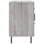 Aparador de madera de ingeniería gris Sonoma 100x36x60 cm de vidaXL, Aparadores - Ref: Foro24-828194, Precio: 104,91 €, Descu...