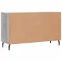 Sonoma gray engineered wood sideboard 100x36x60 cm by vidaXL, Sideboards - Ref: Foro24-828194, Price: 103,31 €, Discount: %