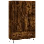 Aparador alto madera de ingeniería roble ahumado 69,5x31x115 cm de vidaXL, Aparadores - Ref: Foro24-828209, Precio: 85,81 €, ...