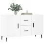 White engineered wood sideboard 100x36x60 cm by vidaXL, Sideboards - Ref: Foro24-828188, Price: 83,59 €, Discount: %