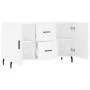 White engineered wood sideboard 100x36x60 cm by vidaXL, Sideboards - Ref: Foro24-828188, Price: 83,59 €, Discount: %