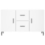 Aparador de madera de ingeniería blanco 100x36x60 cm de vidaXL, Aparadores - Ref: Foro24-828188, Precio: 84,87 €, Descuento: %