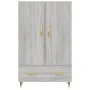 Hohes Sideboard Holzwerkstoff Sonoma grau 69,5x31x115 cm von vidaXL, Sideboards - Ref: Foro24-828218, Preis: 88,68 €, Rabatt: %