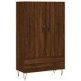 Aparador alto madera de ingeniería roble marrón 69,5x31x115 cm de vidaXL, Aparadores - Ref: Foro24-828235, Precio: 71,64 €, D...