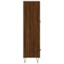 Aparador alto madera de ingeniería roble marrón 69,5x31x115 cm de vidaXL, Aparadores - Ref: Foro24-828235, Precio: 71,64 €, D...