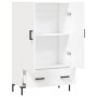 Aparador alto madera de ingeniería blanco 69,5x31x115 cm de vidaXL, Aparadores - Ref: Foro24-828236, Precio: 94,15 €, Descuen...