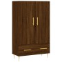 Aparador alto madera de ingeniería roble marrón 69,5x31x115 cm de vidaXL, Aparadores - Ref: Foro24-828227, Precio: 90,06 €, D...