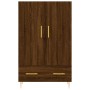 Aparador alto madera de ingeniería roble marrón 69,5x31x115 cm de vidaXL, Aparadores - Ref: Foro24-828227, Precio: 90,06 €, D...