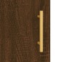 Aparador alto madera de ingeniería roble marrón 69,5x31x115 cm de vidaXL, Aparadores - Ref: Foro24-828227, Precio: 90,06 €, D...