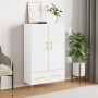 Aparador alto madera de ingeniería blanco 69,5x31x115 cm de vidaXL, Aparadores - Ref: Foro24-828220, Precio: 90,47 €, Descuen...