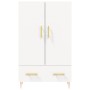 Aparador alto madera de ingeniería blanco 69,5x31x115 cm de vidaXL, Aparadores - Ref: Foro24-828220, Precio: 90,47 €, Descuen...
