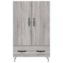 Aparador alto madera de ingeniería gris Sonoma 69,5x31x115 cm de vidaXL, Aparadores - Ref: Foro24-828234, Precio: 71,92 €, De...