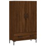 Aparador alto madera de ingeniería roble marrón 69,5x31x115 cm de vidaXL, Aparadores - Ref: Foro24-828243, Precio: 93,75 €, D...