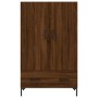 Aparador alto madera de ingeniería roble marrón 69,5x31x115 cm de vidaXL, Aparadores - Ref: Foro24-828243, Precio: 93,75 €, D...
