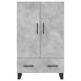 Aparador alto madera de ingeniería gris hormigón 69,5x31x115 cm de vidaXL, Aparadores - Ref: Foro24-828264, Precio: 93,07 €, ...