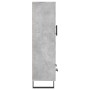Aparador alto madera de ingeniería gris hormigón 69,5x31x115 cm de vidaXL, Aparadores - Ref: Foro24-828264, Precio: 93,07 €, ...