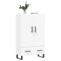 Aparador alto madera de ingeniería blanco 69,5x31x115 cm de vidaXL, Aparadores - Ref: Foro24-828260, Precio: 102,29 €, Descue...