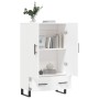 Aparador alto madera de ingeniería blanco 69,5x31x115 cm de vidaXL, Aparadores - Ref: Foro24-828260, Precio: 102,29 €, Descue...