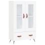 Aparador alto madera de ingeniería blanco 69,5x31x115 cm de vidaXL, Aparadores - Ref: Foro24-828268, Precio: 86,81 €, Descuen...