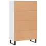 High white engineered wood sideboard 69.5x31x115 cm by vidaXL, Sideboards - Ref: Foro24-828260, Price: 100,99 €, Discount: %