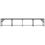Banco de comedor acero y tela gris claro 248x32x45 cm en Bancos de comedor y cocina | Comprar online en Foru.es