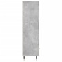 Aparador alto madera de ingeniería gris hormigón 69,5x31x115 cm de vidaXL, Aparadores - Ref: Foro24-828280, Precio: 92,24 €, ...
