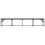 Banco de comedor acero y tela gris oscuro 248x32x45 cm en Bancos de comedor y cocina | Comprar online en Foru.es